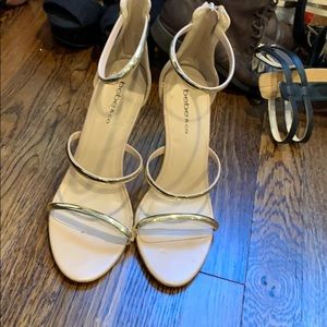 Bebe nude heels! Worn once
